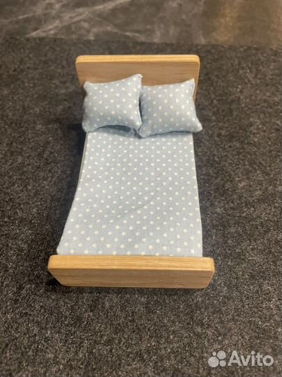 Мебель деревянная для кукол 10 см