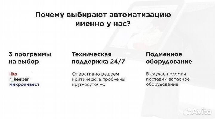 Iiko айко комплект под ключ, рассрочка, гарантия