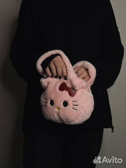 Новая плюшевая сумка Hello Kitty для девочки