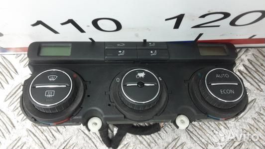 Блок управления печки и климат-контроля volkswagen