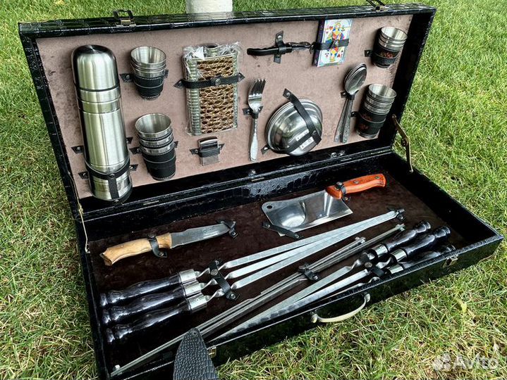 Набор шашлычный в кейсе
