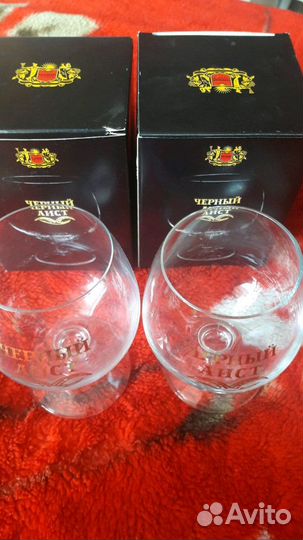 Рюмки коньячные в подарочной упаковке