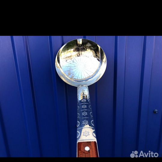 Шумовка и половник для казана (дефект)