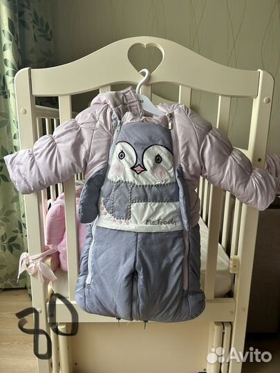 Зимний комбинезон трансформер 80