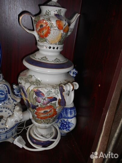 Электросамовары гжель новые 2шт. каждый 15000