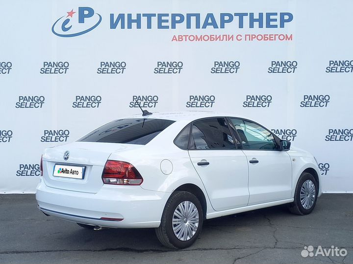 Volkswagen Polo 1.6 AT, 2019, 43 308 км