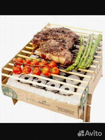 Экологичный одноразовый мангал