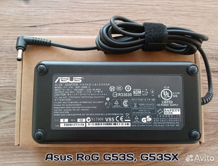 Блок питания Asus G53S, G53Sx (150W 19.5V 7.7A)