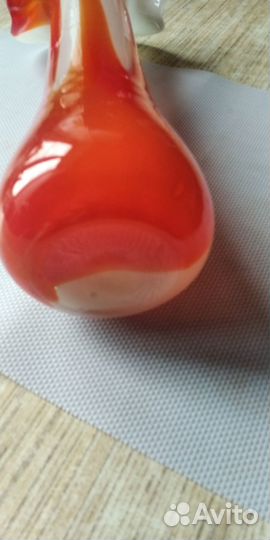 Ваза цветное стекло СССР