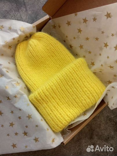 Шапка с двойным отворотом