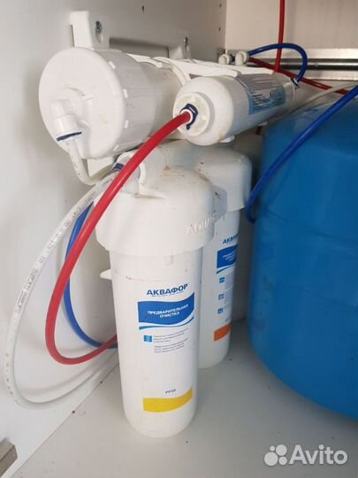 Монтаж питьевого фильтра