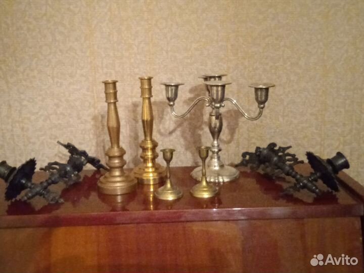 Подсвечники разные