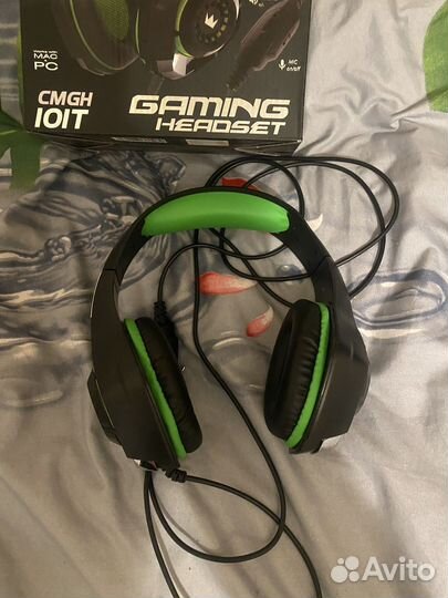 Игровые наушники с микрофоном