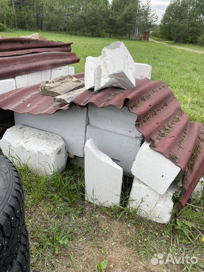 Газобетон остатки