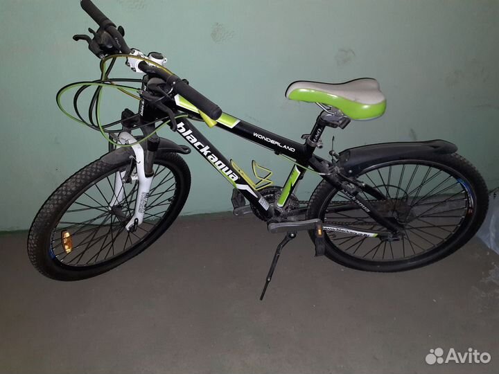 Велосипед black aqua