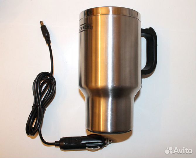 Термокружка Rosenberg с подогревом для автомобиля