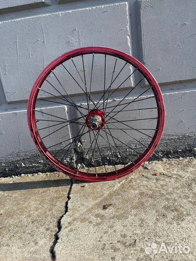 Заднее колесо на bmx