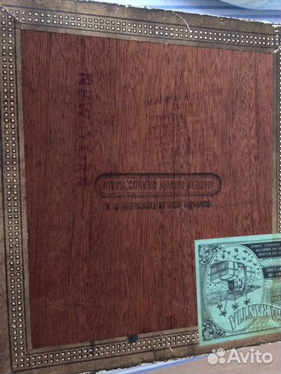 Коробка из под сигар