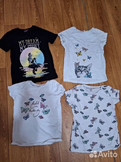 Пакет одежды для девочки 128 рост