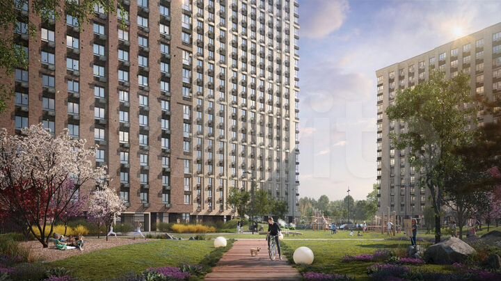 Апартаменты-студия, 25 м², 23/23 эт.