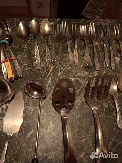 Ложки вилки нержавейка СССР