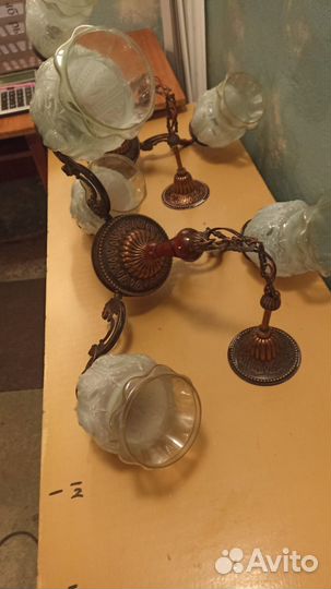 Люстра 3 -х рожковая из СССР
