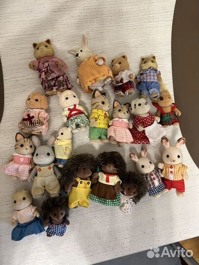 Игрушки пакетом sylvanianfamilies