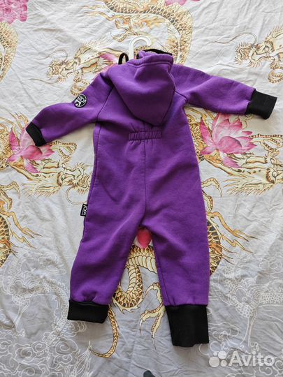 Комбинезон футер с начесом Bungly boo 80 86