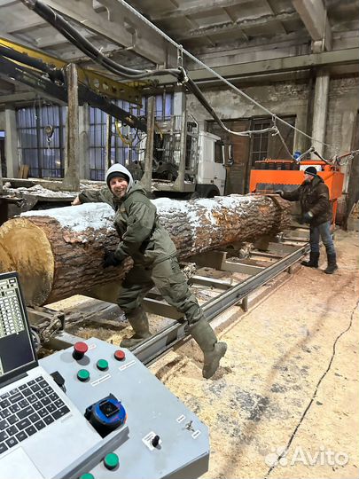 Двухдисковая пилорама углового пиления « discovery