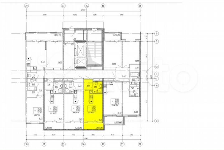 Квартира-студия, 27,5 м², 6/12 эт.