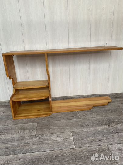 Полка настенная деревянная