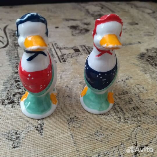 Уточка фарфор