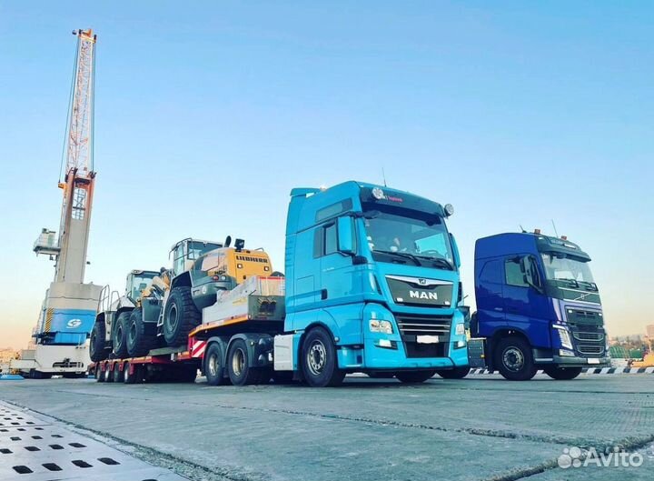 Трал перевозка негабаритных грузов