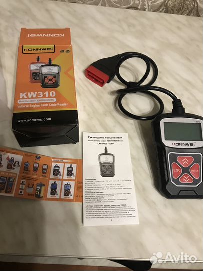 Автосканер konnwei KW310