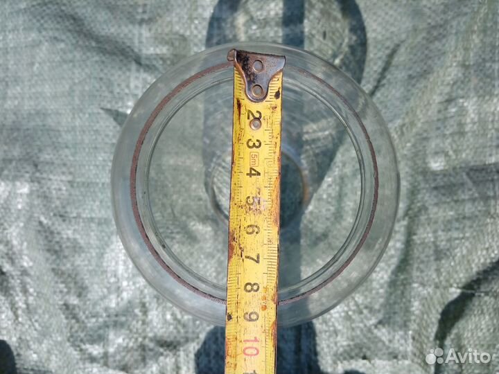 Старинное стекло для керосиновой лампы