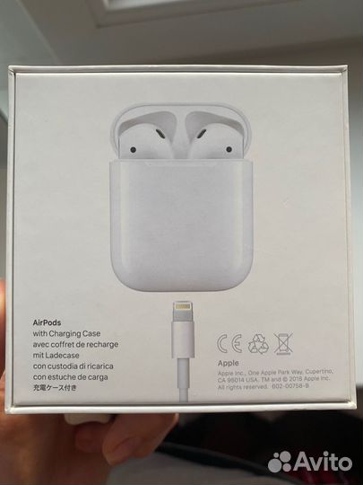 Наушники apple airpods