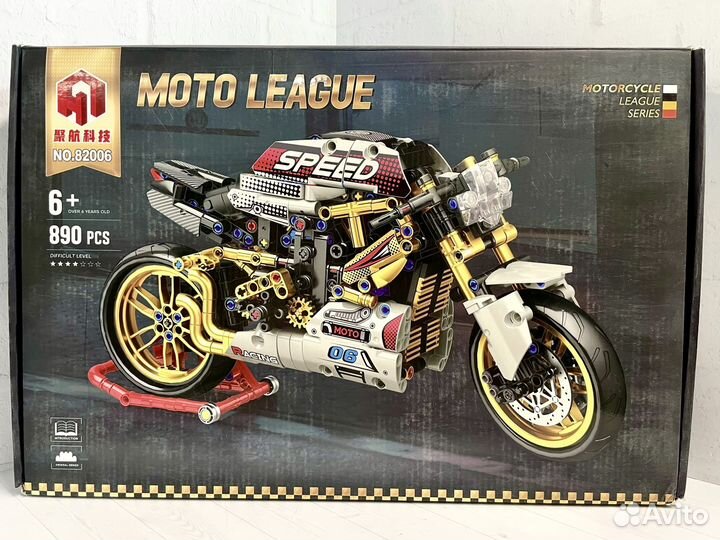 Конструктор Техник Гоночный мотоцикл