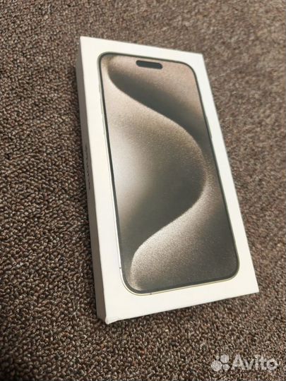 Коробка от iPhone 15 pro max 256gb
