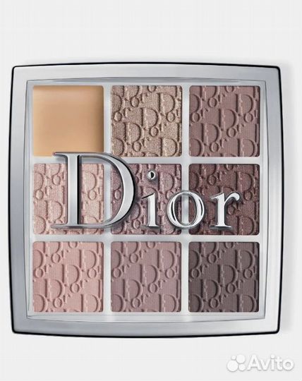 Палитра теней Dior Backstage 002 cool neutrals