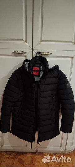 Пуховик зимний мужской удлиненный