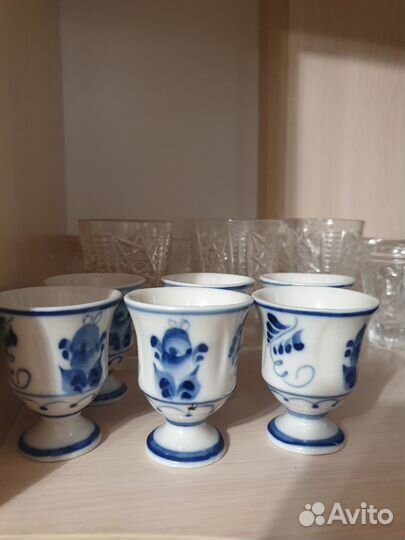 Посуда гжель