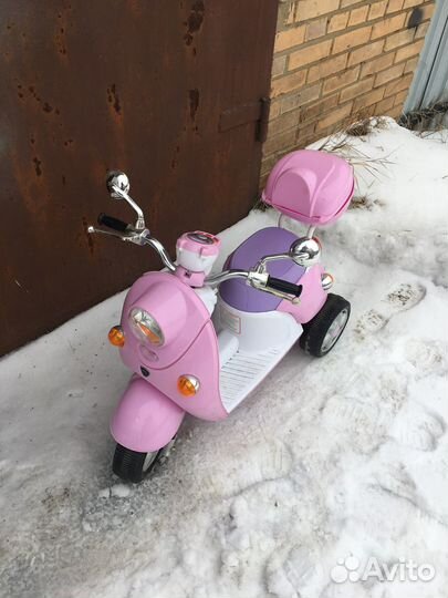 Мотороллер электро Машинка электрическая
