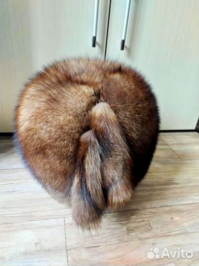 Шапка женская песец новая