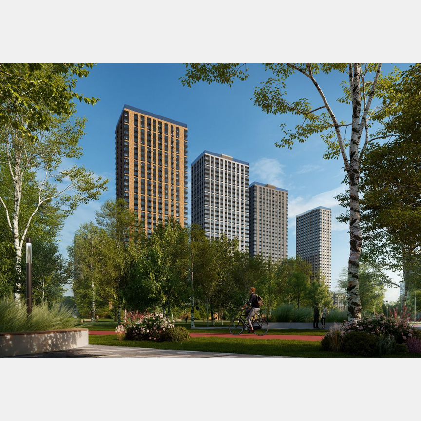 3-к. квартира, 91,1 м², 33/35 эт.