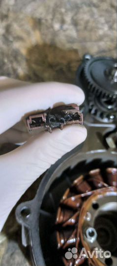 Ktm 990 LS8 генератор статор