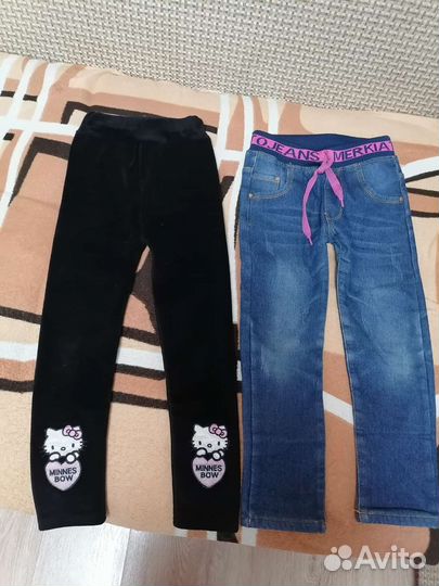 Джинсы и лосины