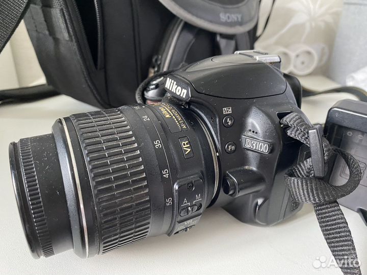 Зеркальный фотоаппарат nikon d3100