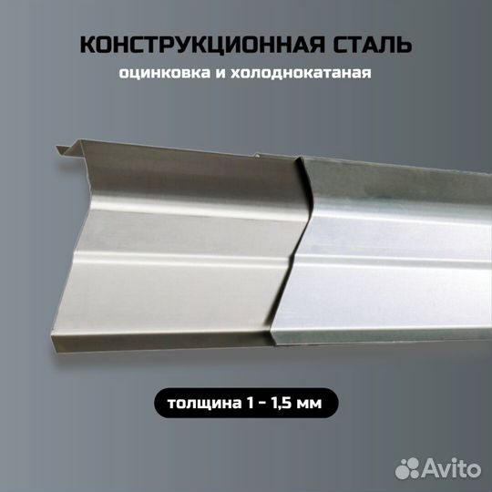 Пороги кузовные Chevrolet Kalos 1