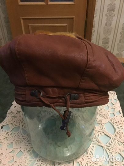 Шарф махеровый,шапка,перчатки,кожаный берет