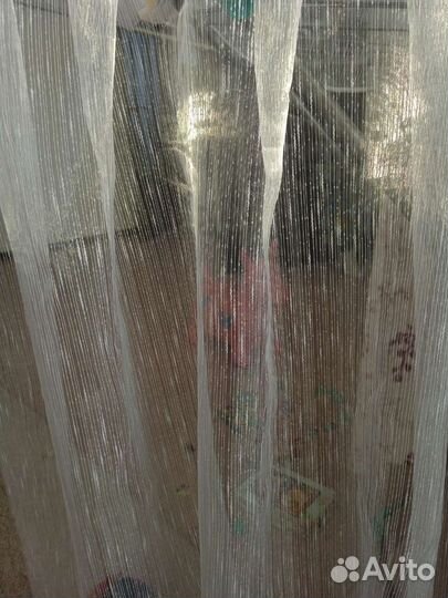 Тюль новая 6м и 3м